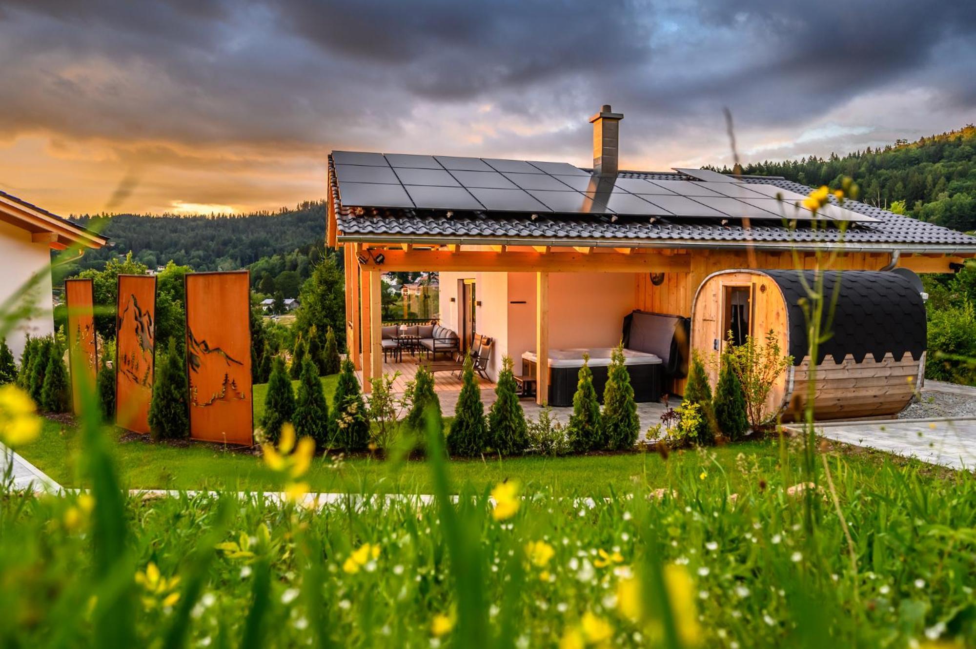 Chalets Woid_Liebe&Glueck Bodenmais Eksteriør bilde