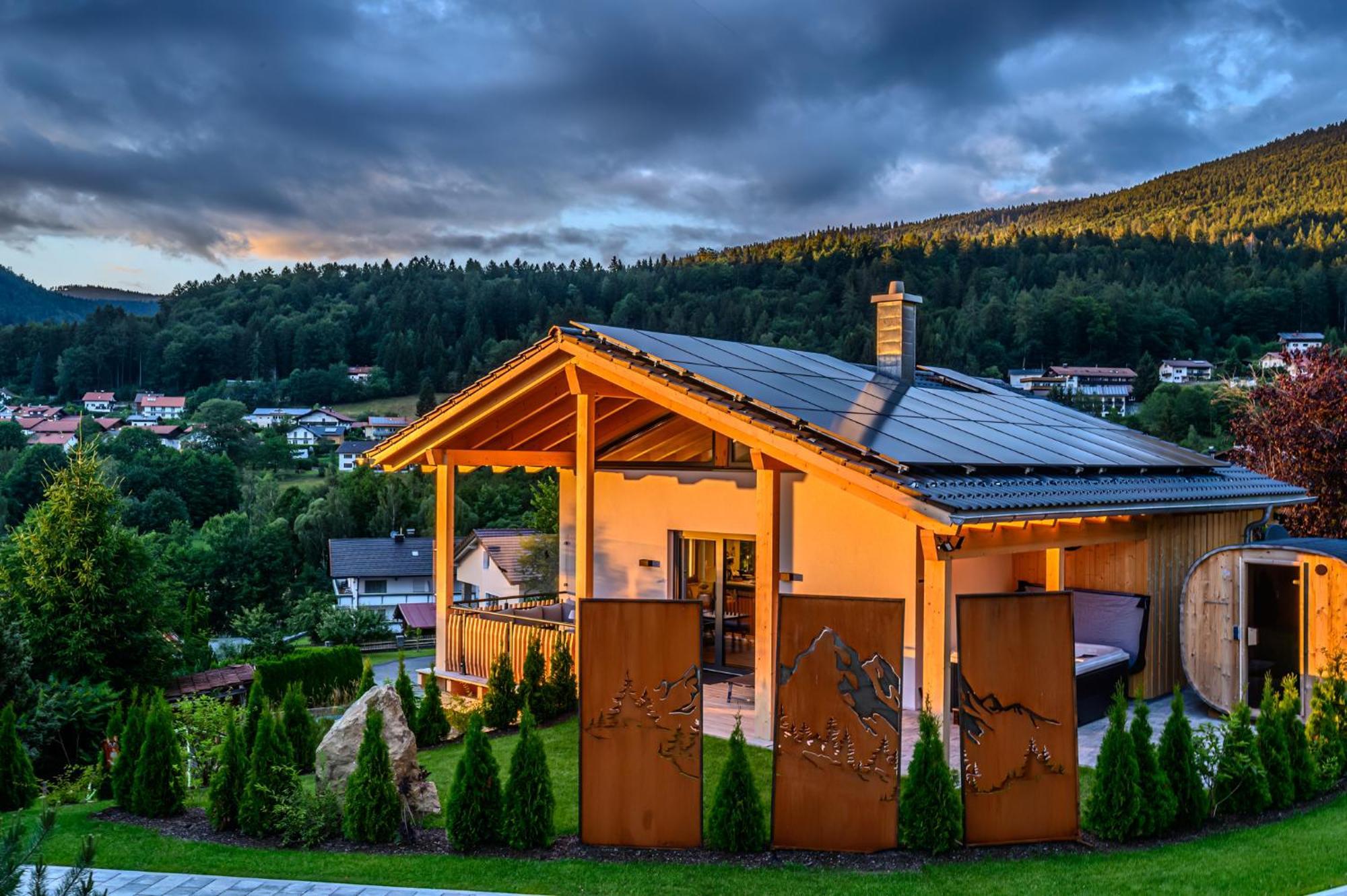 Chalets Woid_Liebe&Glueck Bodenmais Eksteriør bilde